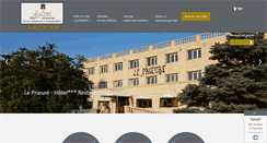 Desktop Screenshot of hotel-le-prieure.fr